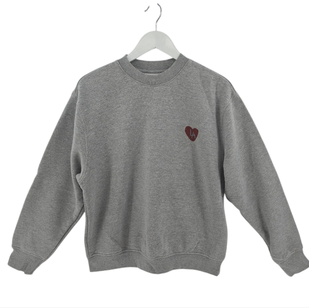 Set Active Sweatshirt Designed for LAFD Foundation Size XS Oversized Gray - Picture 3 of 9